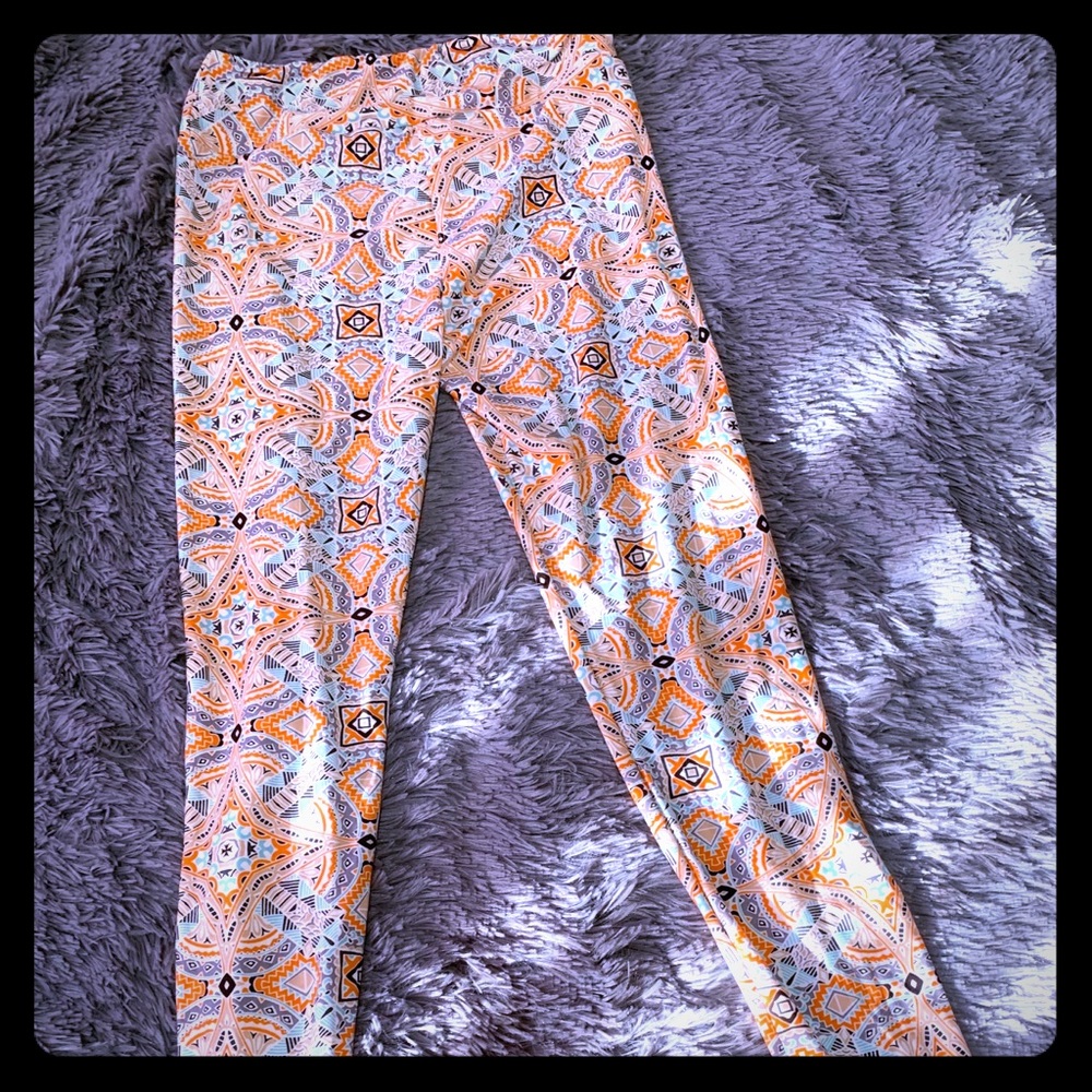 Orange Leggings